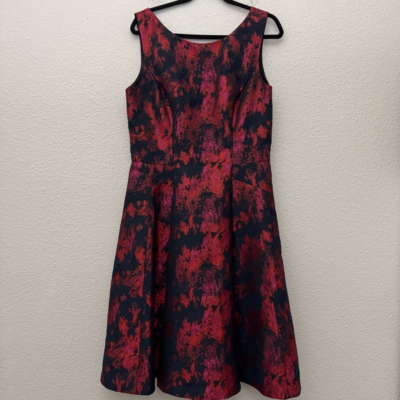 Vera Wang Sleeveless Midi Dress Size 14 - Picture 1 of 15